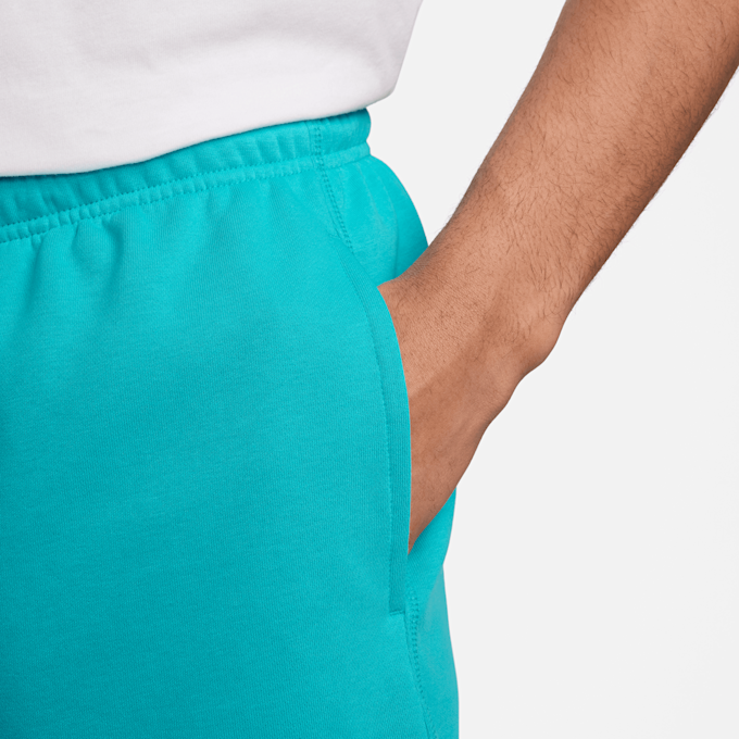 Nike Club Flow French Terry Shorts türkis 31229 3