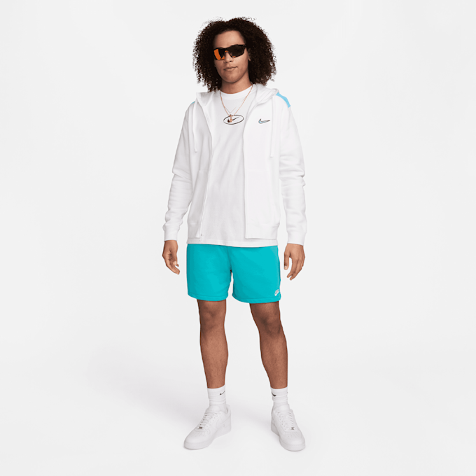 Nike Club Flow French Terry Shorts türkis 31229 6