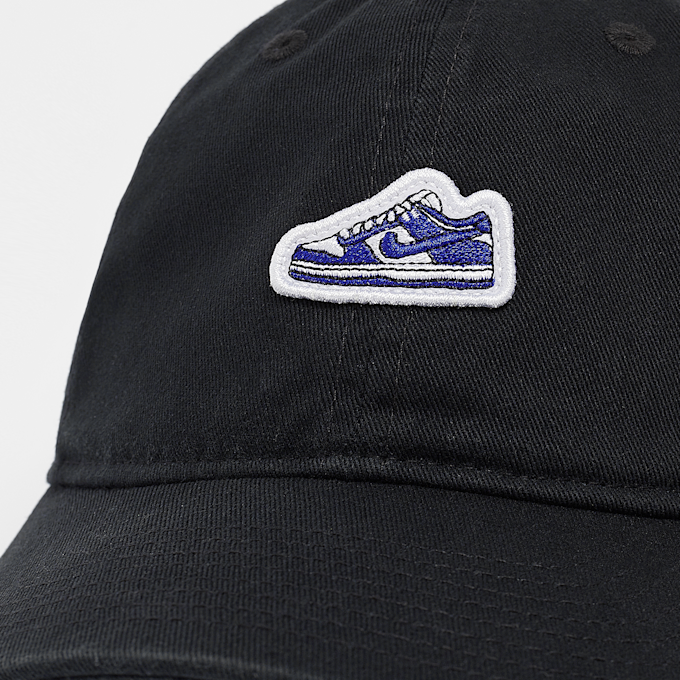 Nike Club Cap Unstructured Flat Bill Dunk Patch schwarz 31268 4