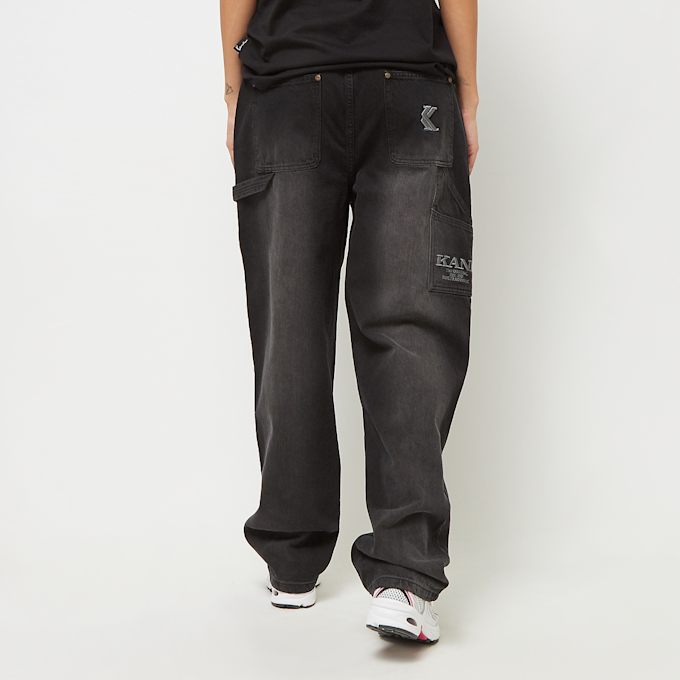 Karl Kani OG Baggy Workwear Denim vintage black crna 41312 2