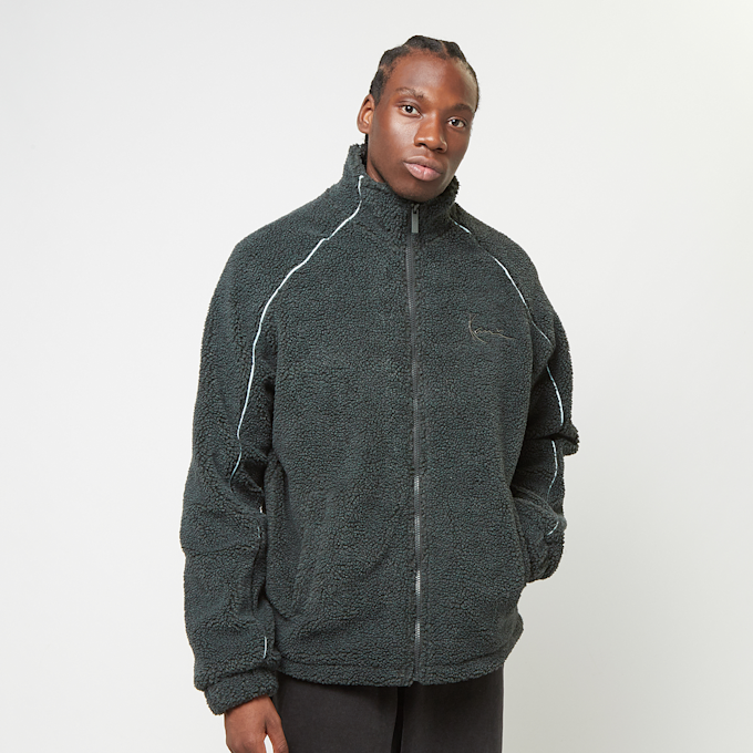 Karl Kani Metal Signature Teddy Jacket grau 31369 1