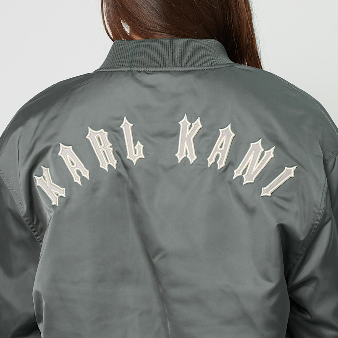 Karl Kani Chest Signature Bomber Jacket gris 31416 4
