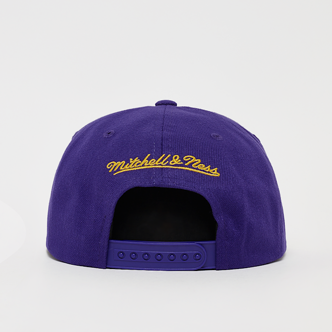 Mitchell & Ness World Champs Snapback MLB Los Angeles Lakers pourpre 31417 2