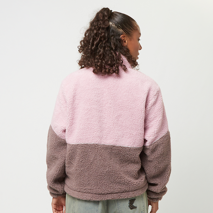 Karl Kani Sport Patch Teddy Block Trackjacket rosa 31418 2