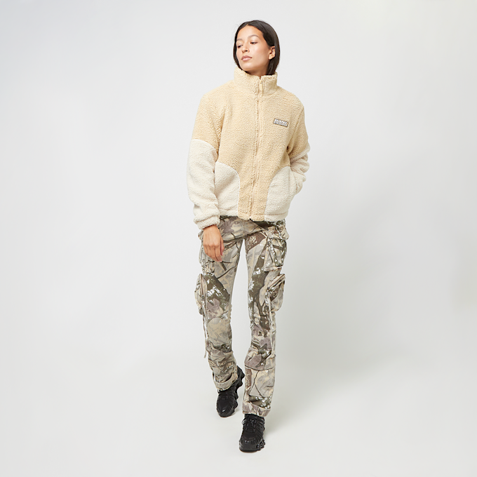 Karl Kani Sport Patch Teddy Block Trackjacket bež 31419 4