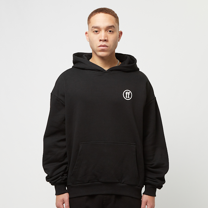 Forgotten Faces Hooded Ultra Heavy Cotton Box Hoody czarny 31496 2