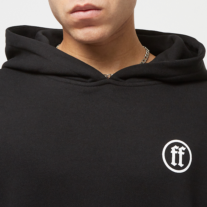 Forgotten Faces Hooded Ultra Heavy Cotton Box Hoody czarny 31496 3