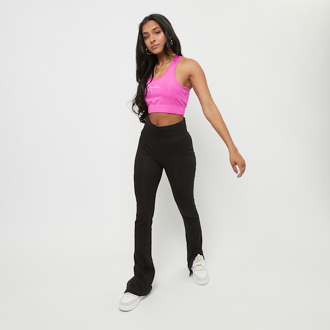 Karl Kani Small Signature Racer Bralette różowy 31566 4