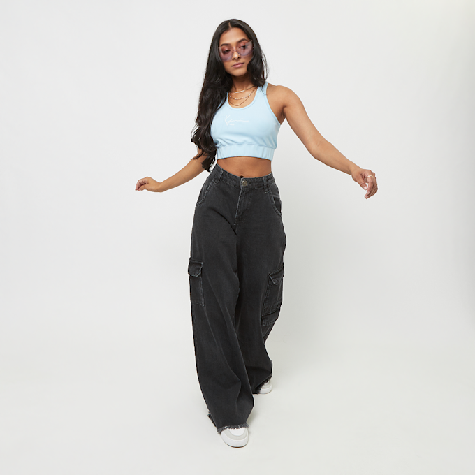 Karl Kani Small Signature Racer Bralette plava 31569 4