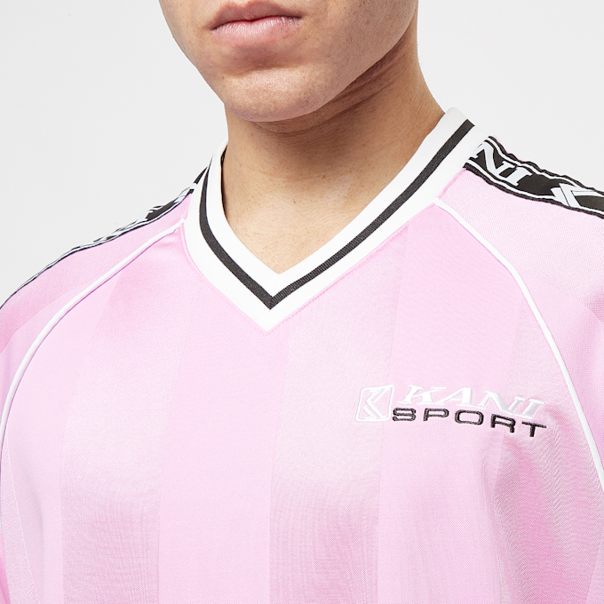 Karl Kani Sport Shadow Stripe Jersey lichtroze 31591 3