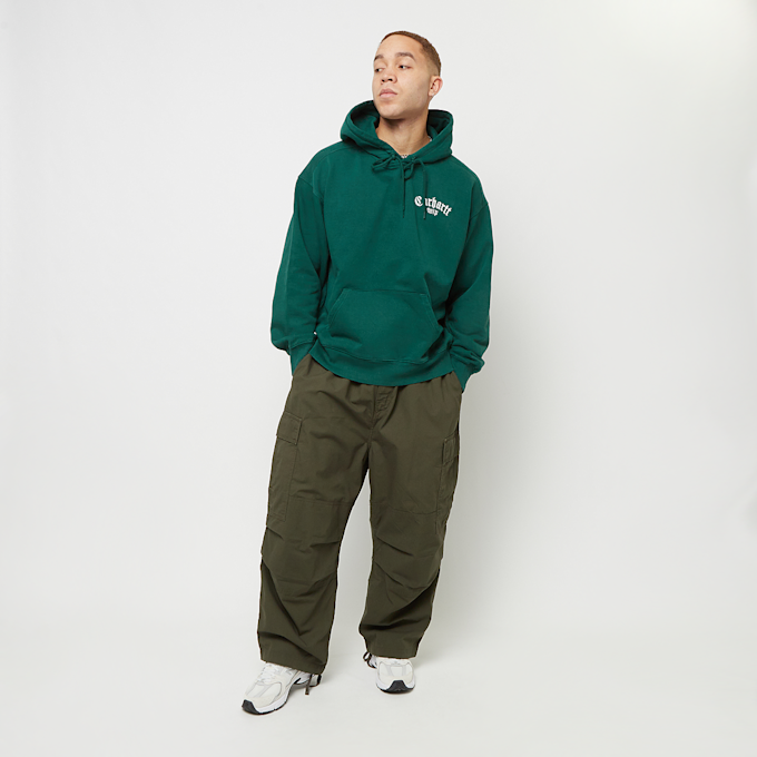 Carhartt WIP Hooded Onyx Script Sweatshirt grün 31607 5