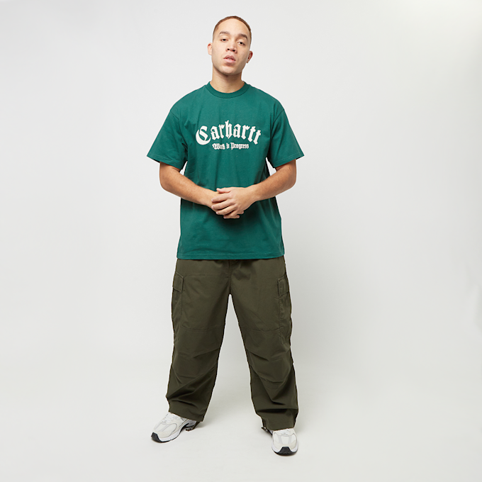 Carhartt WIP Shortsleeve Onyx T-Shirt verde 31610 4