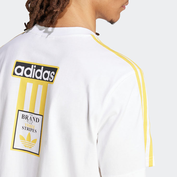 adidas Originals adicolor Adibreak T-Shirt weiß 31633 4