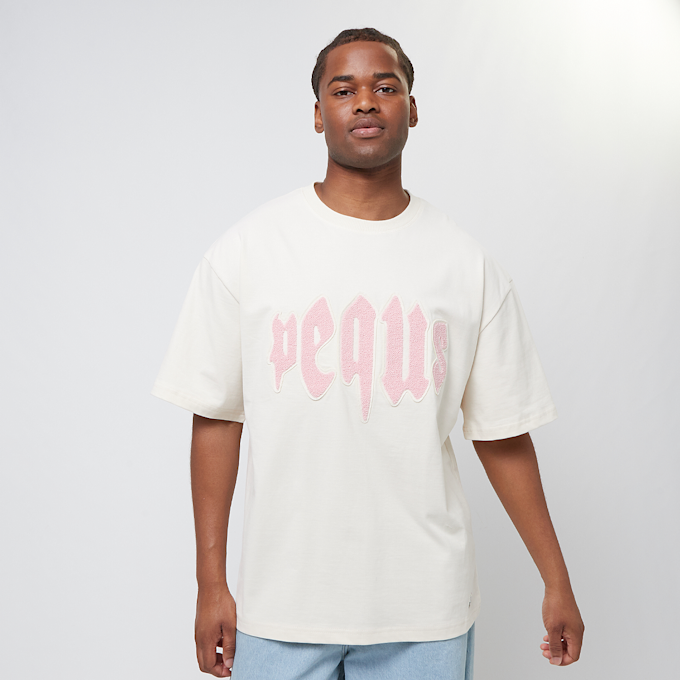 PEQUS Mythic Logo Patch T-Shirt wit 31711 1