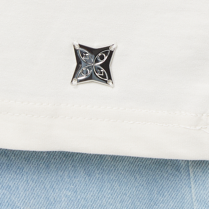 PEQUS Mythic Logo Patch T-Shirt weiß 31711 4