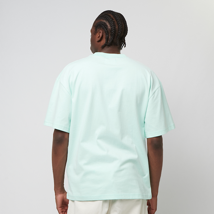 PEQUS Chest Logo T-Shirt tirkizna 31712 2