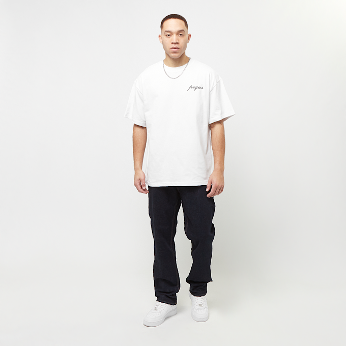 PEQUS Chest Logo T-Shirt weiß 31713 5