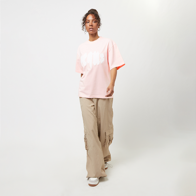 PEQUS Mythic Logo Patch T-Shirt rosa 31719 5