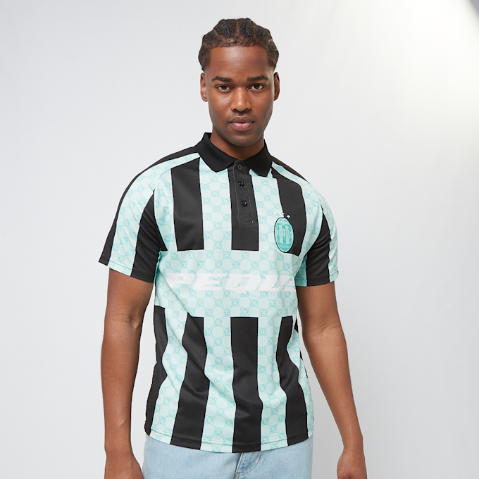 PEQUS Football Logo Shirt türkis 31722 1