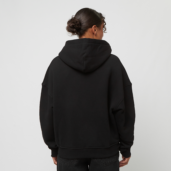 PEQUS Chest Logo Cropped Zip Hoodie schwarz 31727 2