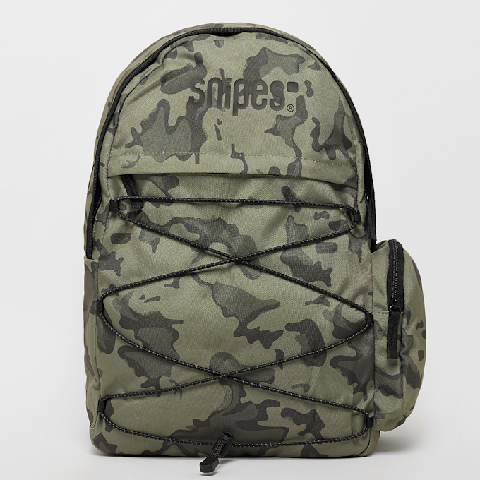 SNIPES Medium Basic Logo Drawstring Skate Backpack camouflage 31743 1