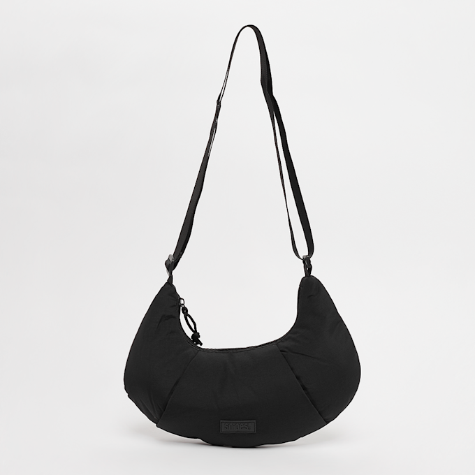 SNIPES Rubber Badge Basic Logo Croissant Shoudler Bag noir 31750 1
