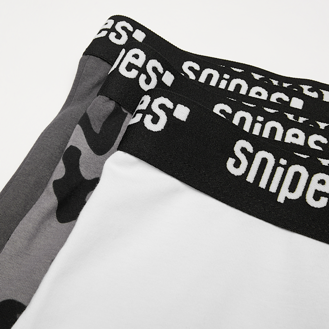 SNIPES 3 PACK - Black Tape Briefs Boxershort multipack multicolore 31752 2