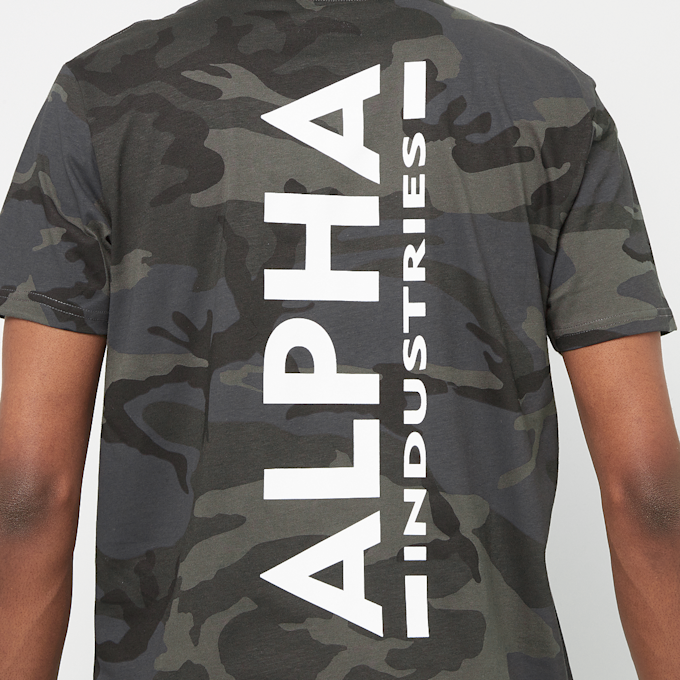 Alpha Industries Backprint Tee Camo camouflage 31765 5
