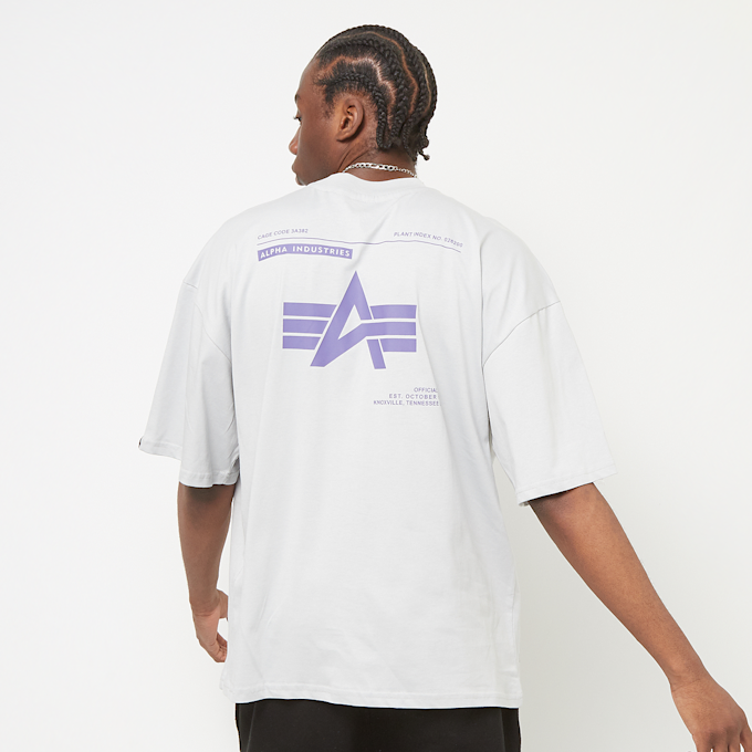 Alpha Industries Logo Back Print Tee gris 31775 2