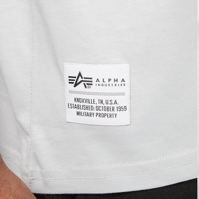 Alpha Industries Logo Back Print Tee siva 31775 4