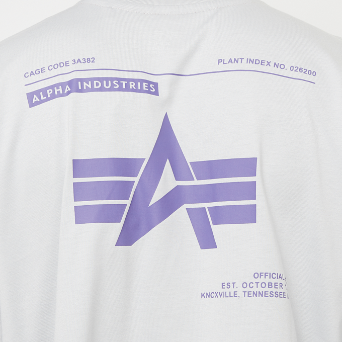 Alpha Industries Logo Back Print Tee grau 31775 5
