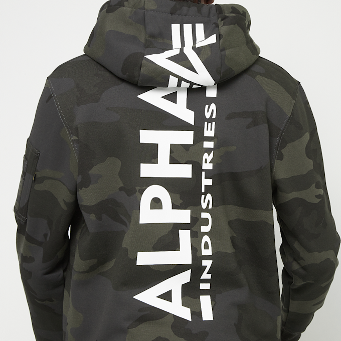 Alpha Industries Back Print Hoody Camo camouflage 31777 4