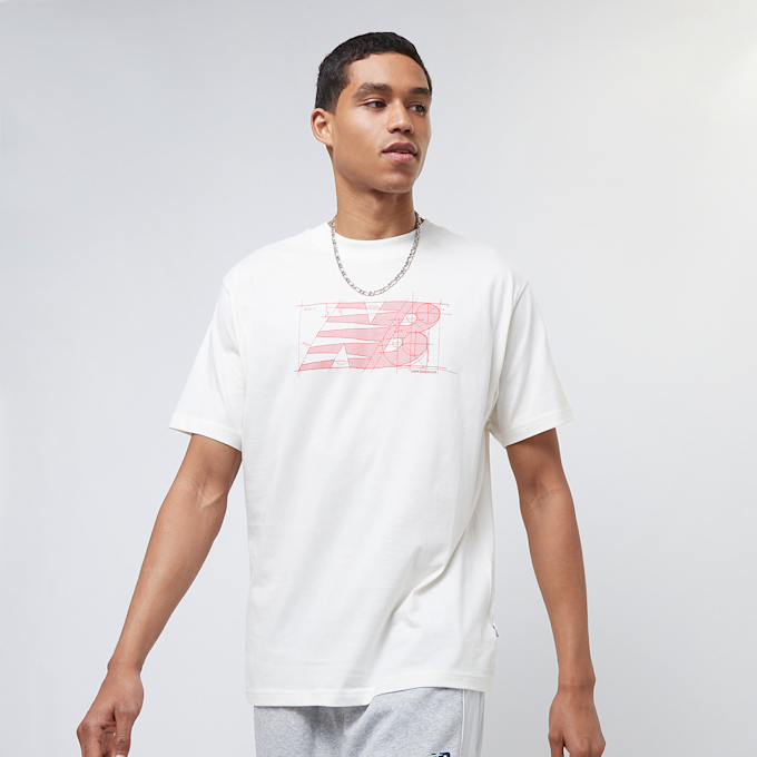 New Balance Science Schematic T-Shirt blanc 31778 1
