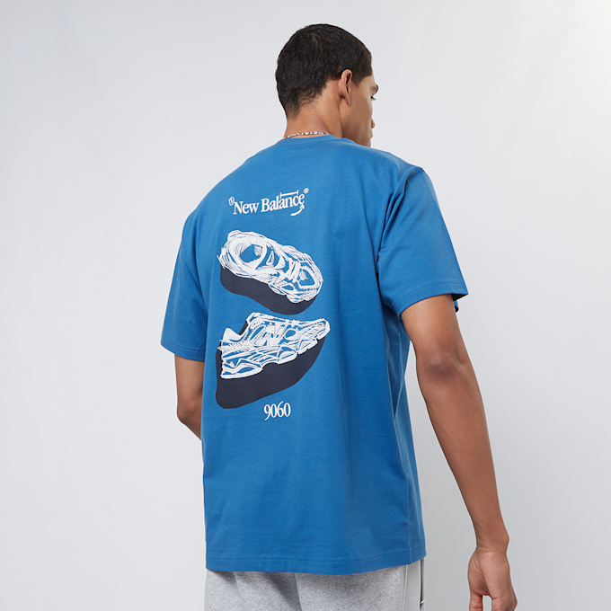 New Balance 9060 Sketch T-Shirt blau 31779 1