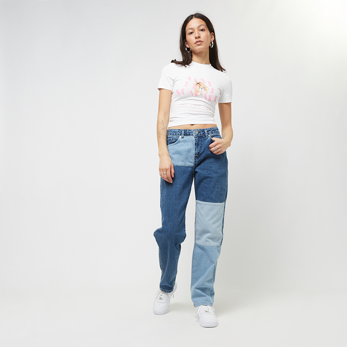 Sixth June Patchwork Three Colors Jeans bleu 31790 5