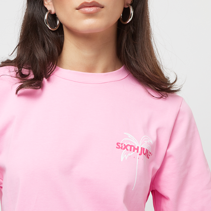 Sixth June Beaches Print Shortsleeve Tshirt rosa 31806 3