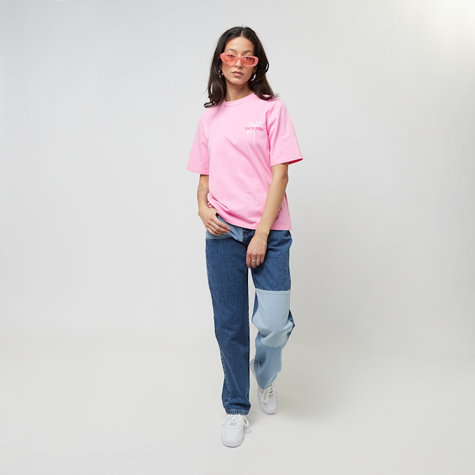 Sixth June Beaches Print Shortsleeve Tshirt rosa 31806 5