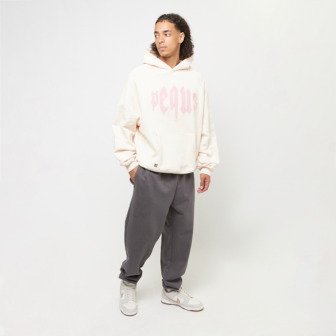 PEQUS Mythic Logo Patch Hoodie beige 31826 5