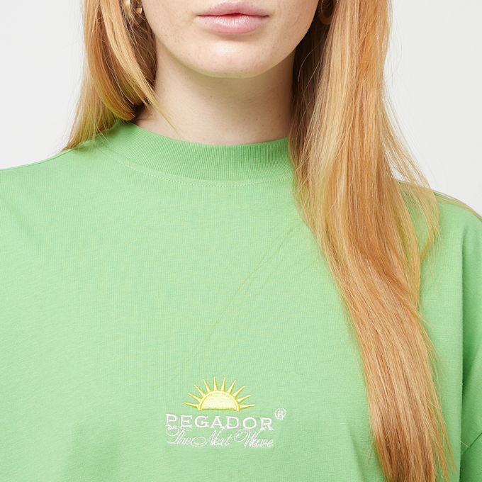 Pegador Flora Heavy Oversized Tee vert 31859 3