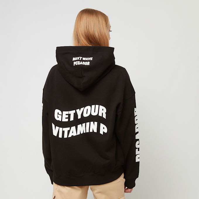 Pegador Vinya Oversized Sweat Jacke schwarz 31862 1