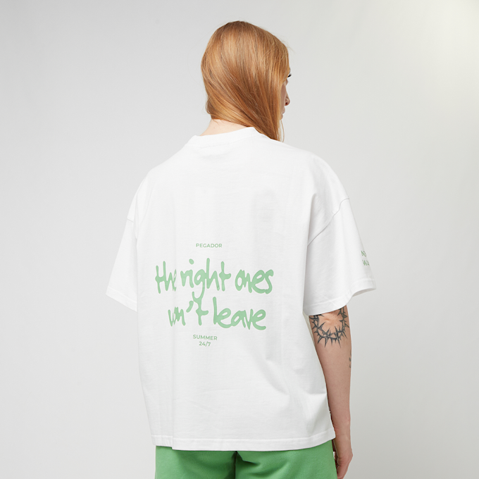Pegador Aleja Heavy Oversized Tee weiß 31864 1