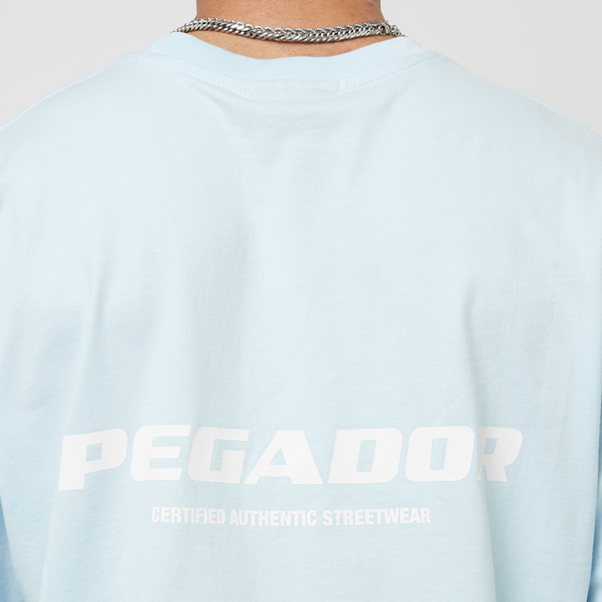Pegador Colne Logo Oversized Tee blau 31940 4