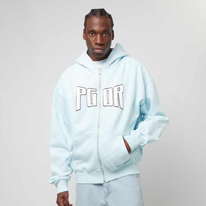 Pegador Crystal Oversized Sweat Jacket azul 31941 1