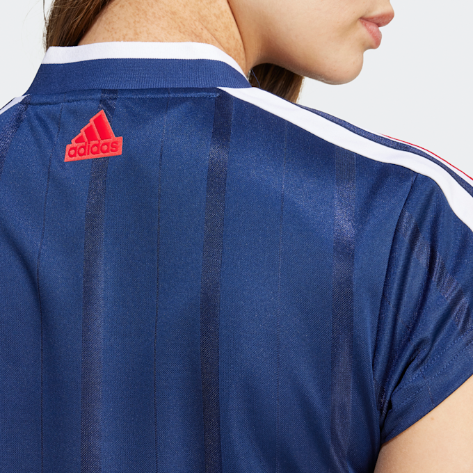 adidas Originals Tiro Cut 3-Streifen Crop Top bleu 31971 4