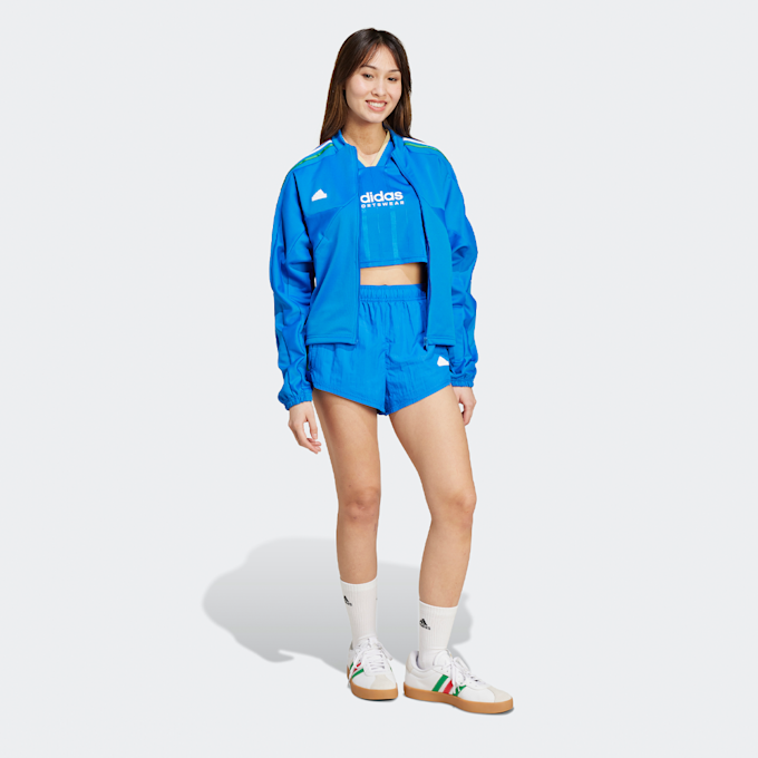 adidas Originals Tiro Cut 3-Streifen Summer Shorts blauw 31976 5