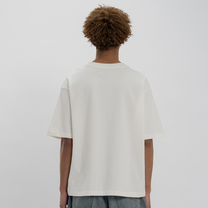 Low Lights Studios Waves T-Shirt blanco 31984 2