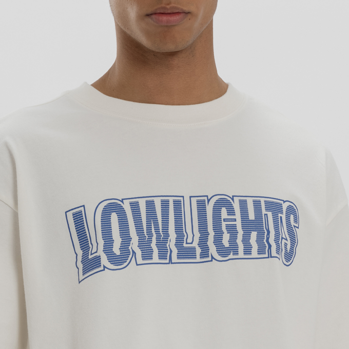 Low Lights Studios Waves T-Shirt wit 31984 3