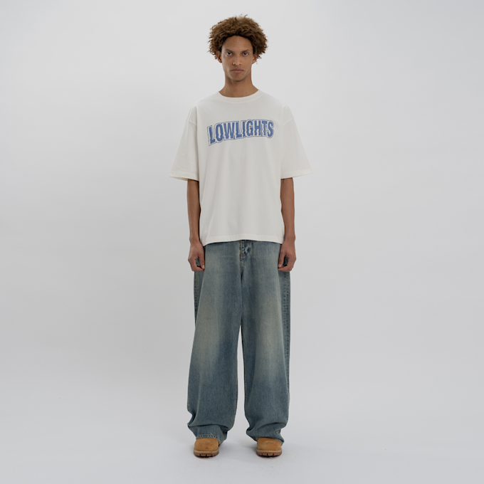 Low Lights Studios Waves T-Shirt wit 31984 4