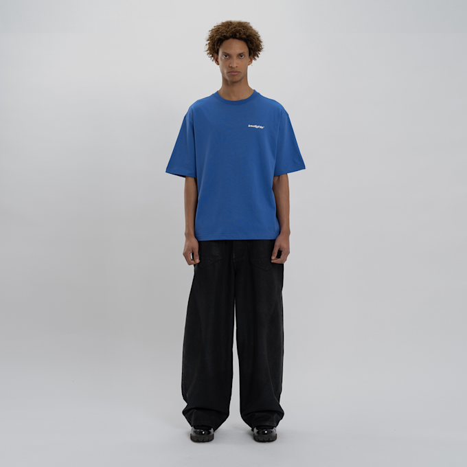 Low Lights Studios Basic Logo T-Shirt blauw 31991 4