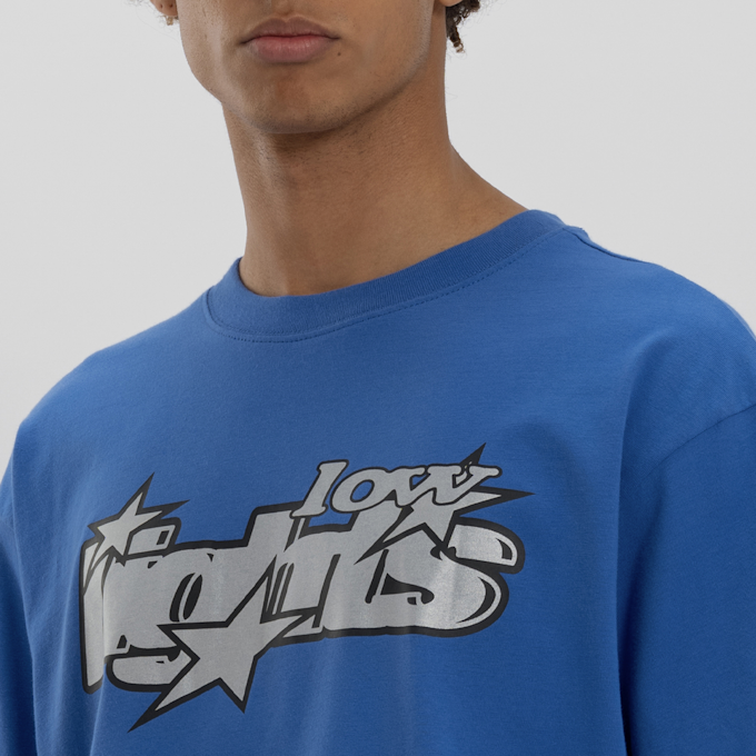 Low Lights Studios Lucky 7 T-Shirt bleu 31995 3